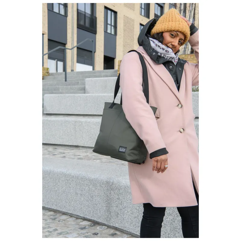 Brompton  Borough Tote Bag Small in Olive-8